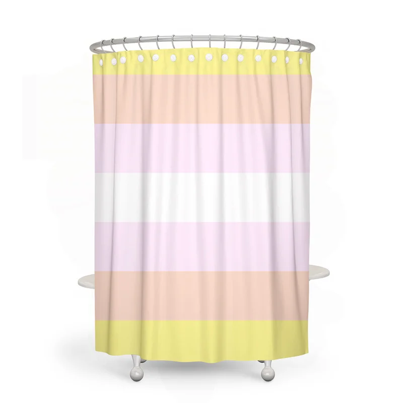 

Комплект душевой занавески Aertemisi Pangender с прокладками и крючками для декора ванной комнаты