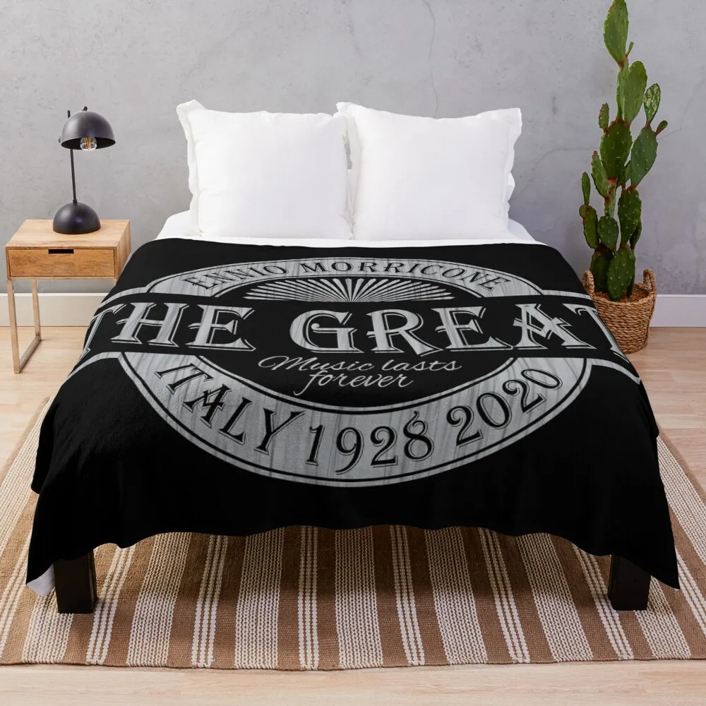 Ennio Morricone Италия 1928 2020 музыкальное одеяло D90 плед для кровати путешествий тяжелые