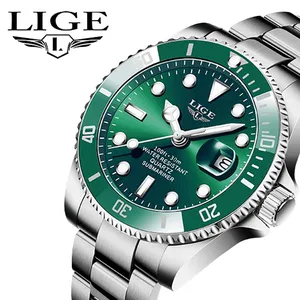 LIGE Top Brand Watch For Men Luxury  Sport Waterproof Watch Business Date Clock Watches Mens Quartz  in Pakistan
