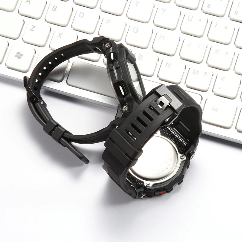 Ремешок для часов GBD200, браслет для Casio G-Squad GBD-200-1A GBD-200RD-4, мужской ремешок для часов, водонепроницаемый спортивный ремешок из смолы (art.: 3920db2a616bf) - 3920db2a616bf