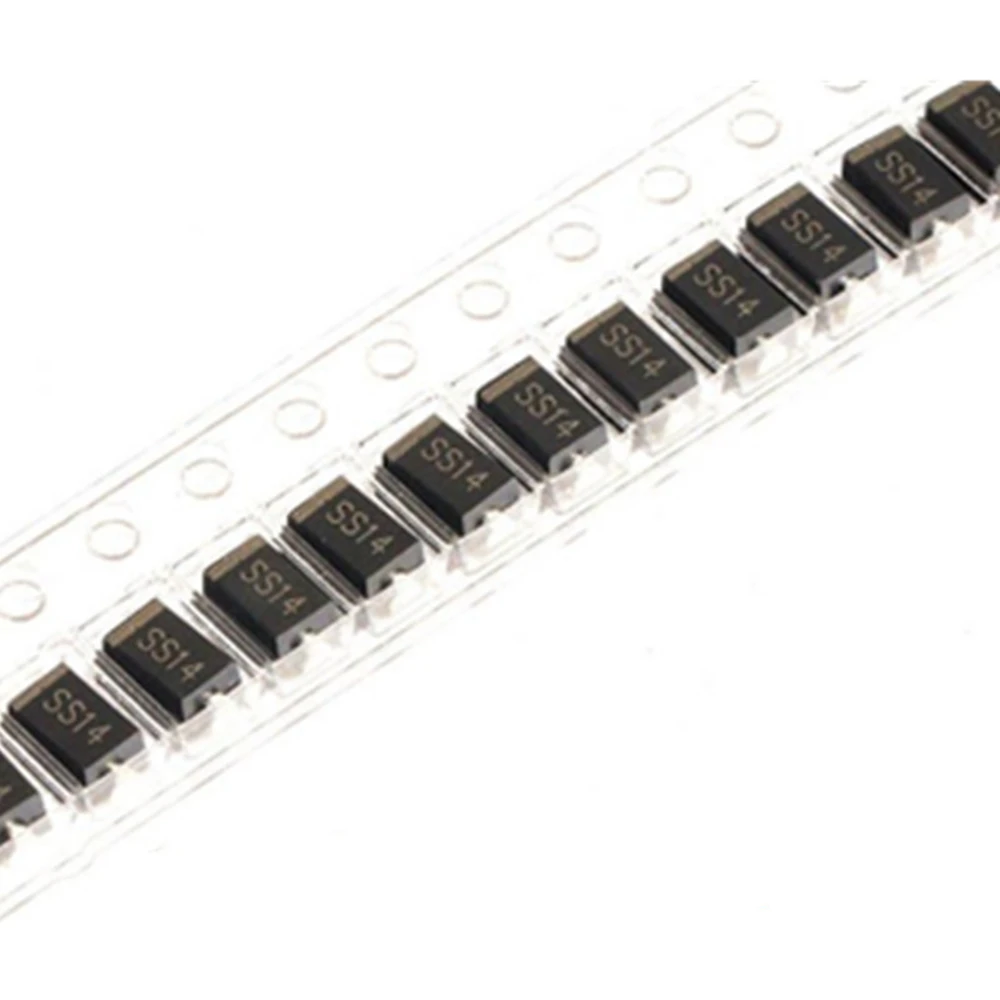 

100 шт. SMA 1N5819 1A 40V do-214ac Диод Шоттки SS14 SS12 SS16 SS24 SS34 SS36 SS56 SS110 SS210 SS310 1N5817 SR2100 1N5822