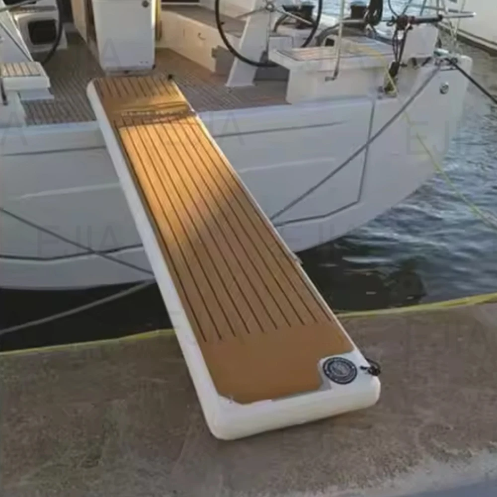 2 м/3 м надувной Floatiung Dock Portable Water Gangway Понтонный док плавающий плот для пляжа