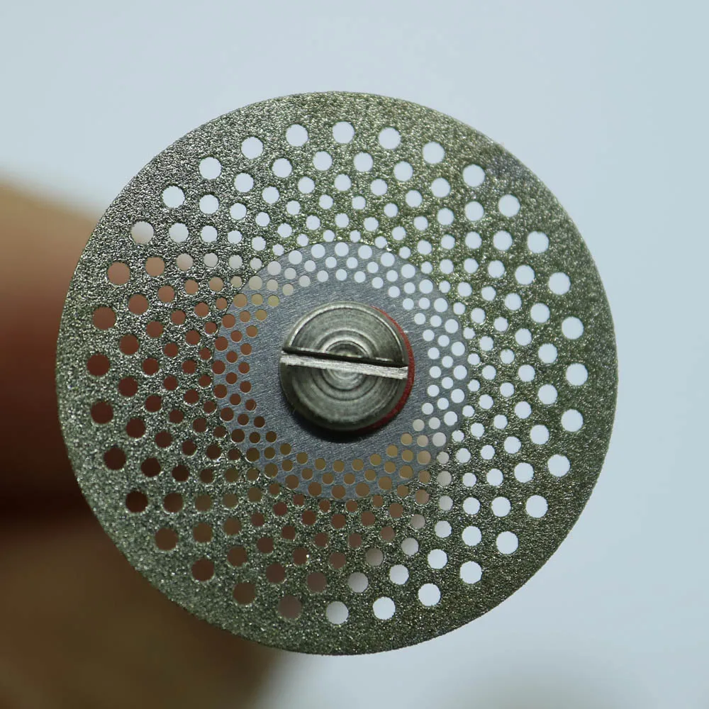Стоматологический лабораторный двусторонний алмазный режущий диск 0 20 мм для