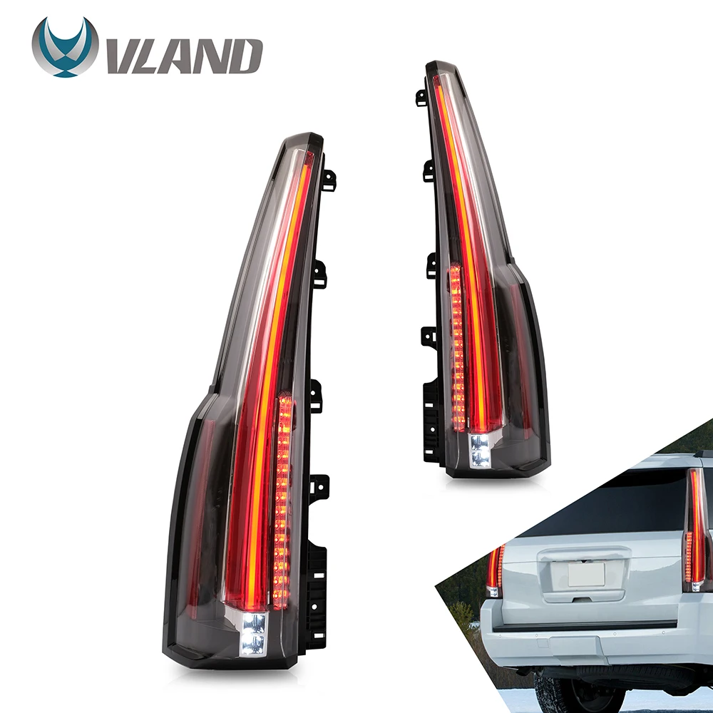 VLAND Schwanz lichter Montage für Chevrolet Tahoe Suburban 2015 2016 2017 2018 2019 2020 Schwanz Lampe Blinker Reverse Lichter LED