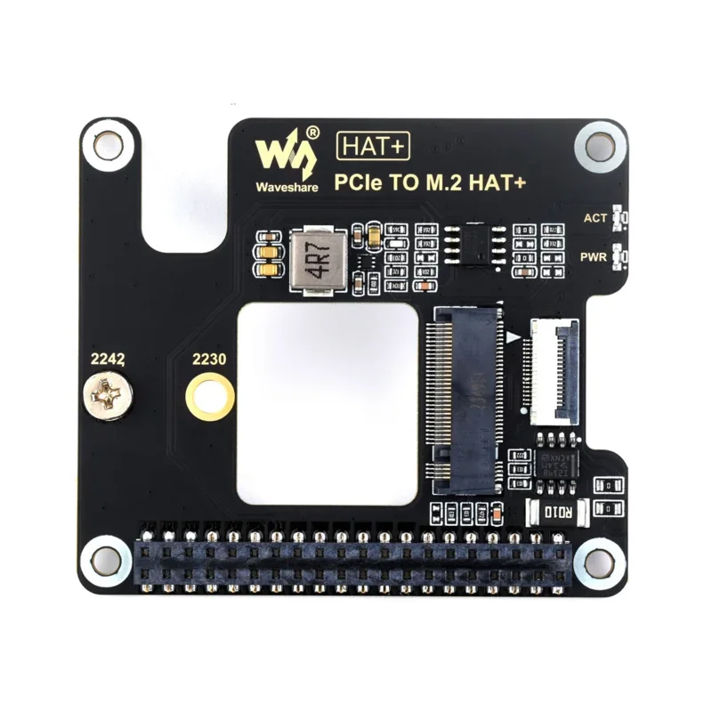PCIe To.2 адаптер NVMe Плата расширения шляпы для RPI PI5 Raspberry Pi 5 твердотельный модуль