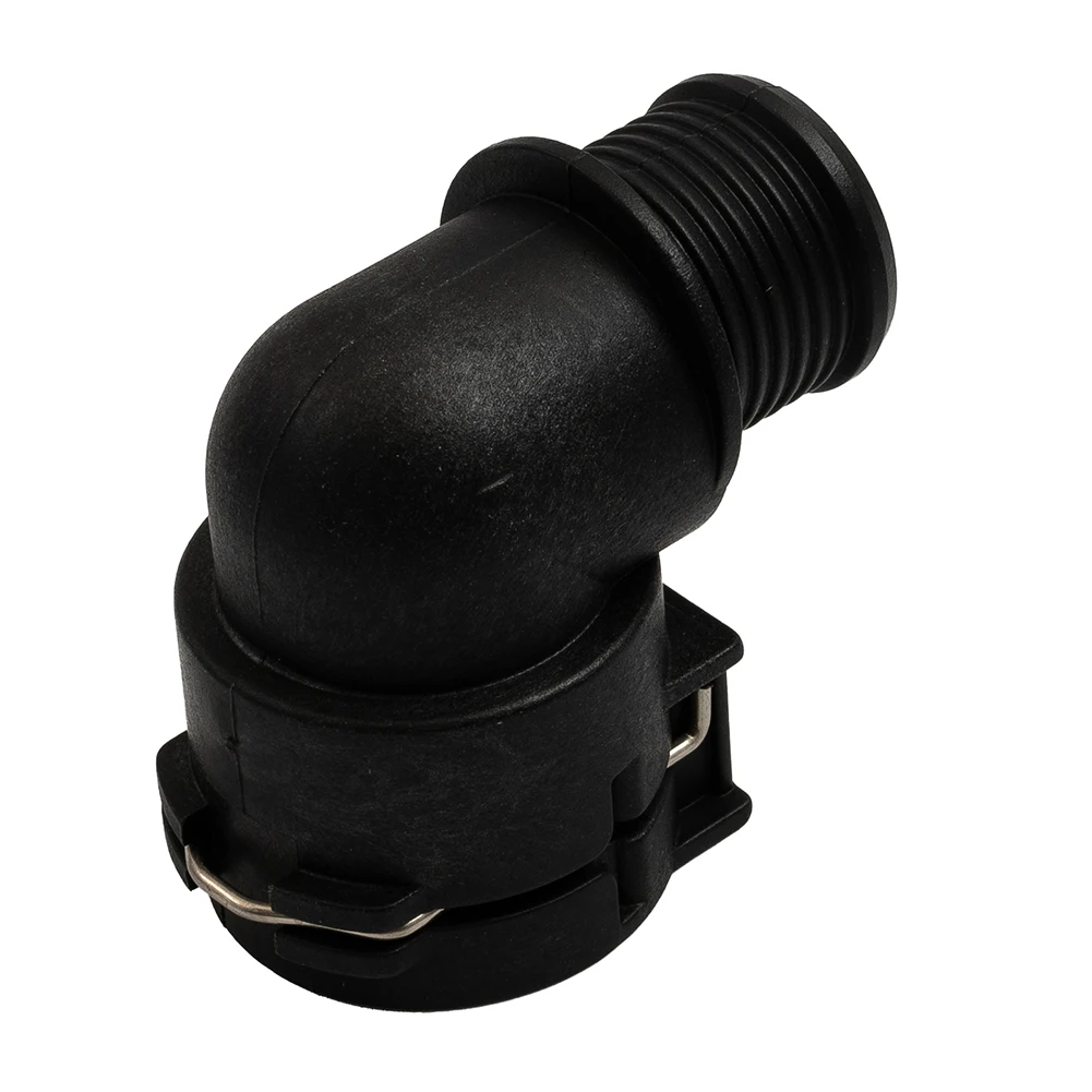 New Practical Quality Useful Connector Heater Hose ABS Inlet 2Pcs 95089363 Accessories Black Compatibility Part