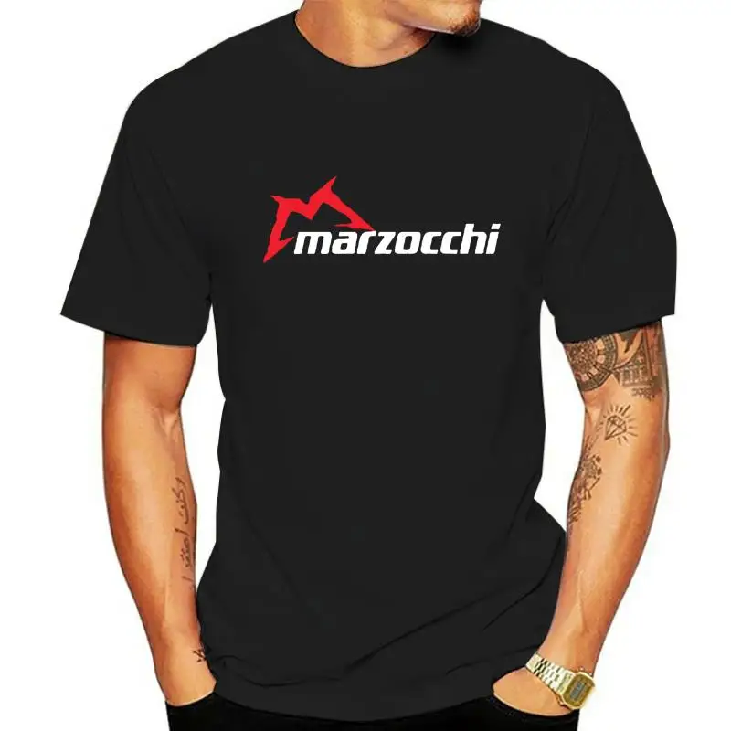 Marzocchi Logo Mens T-shirt Cotton Casual O-Neck Shirt(1)