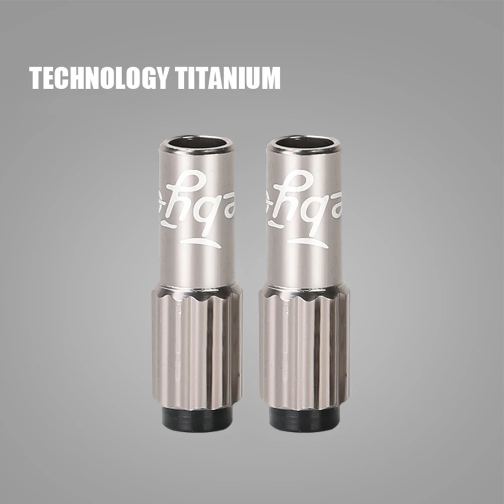 

2Pcs Bike Brake Cable Gear Shift Connector Line Regulator Adjuster Housing Cap Aluminum Alloy Adjuster Bolt Bikes Accessories