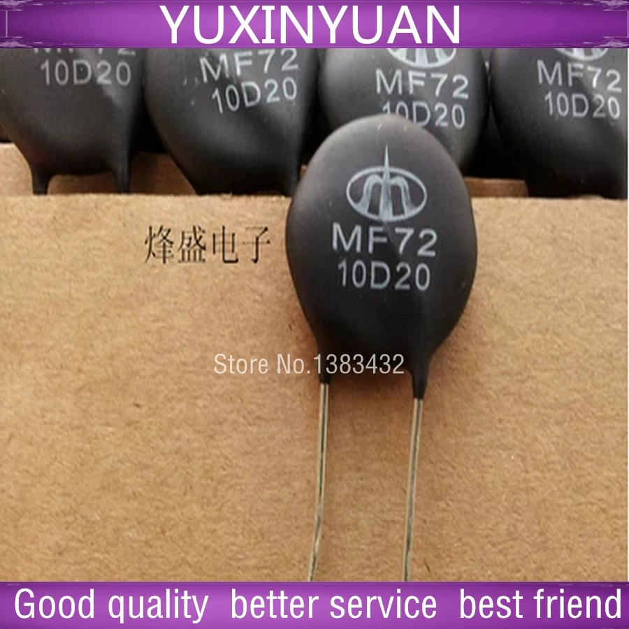 

1pcs / lot Hang When thermistor MF72 10D20 16D20 5D20 100% good
