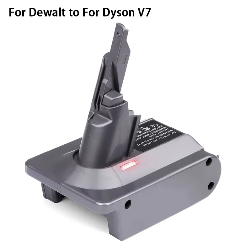 

Адаптер для пылесоса Dyson V6 V7 V8, преобразователь литиевых батарей 18 в для Bosch, Dewalt, Milwaukee