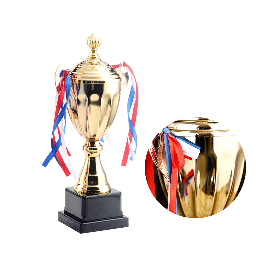 

Award Trophies Metal Trophy Cups for Sports Tournaments Competitions Parties ( 34cm )