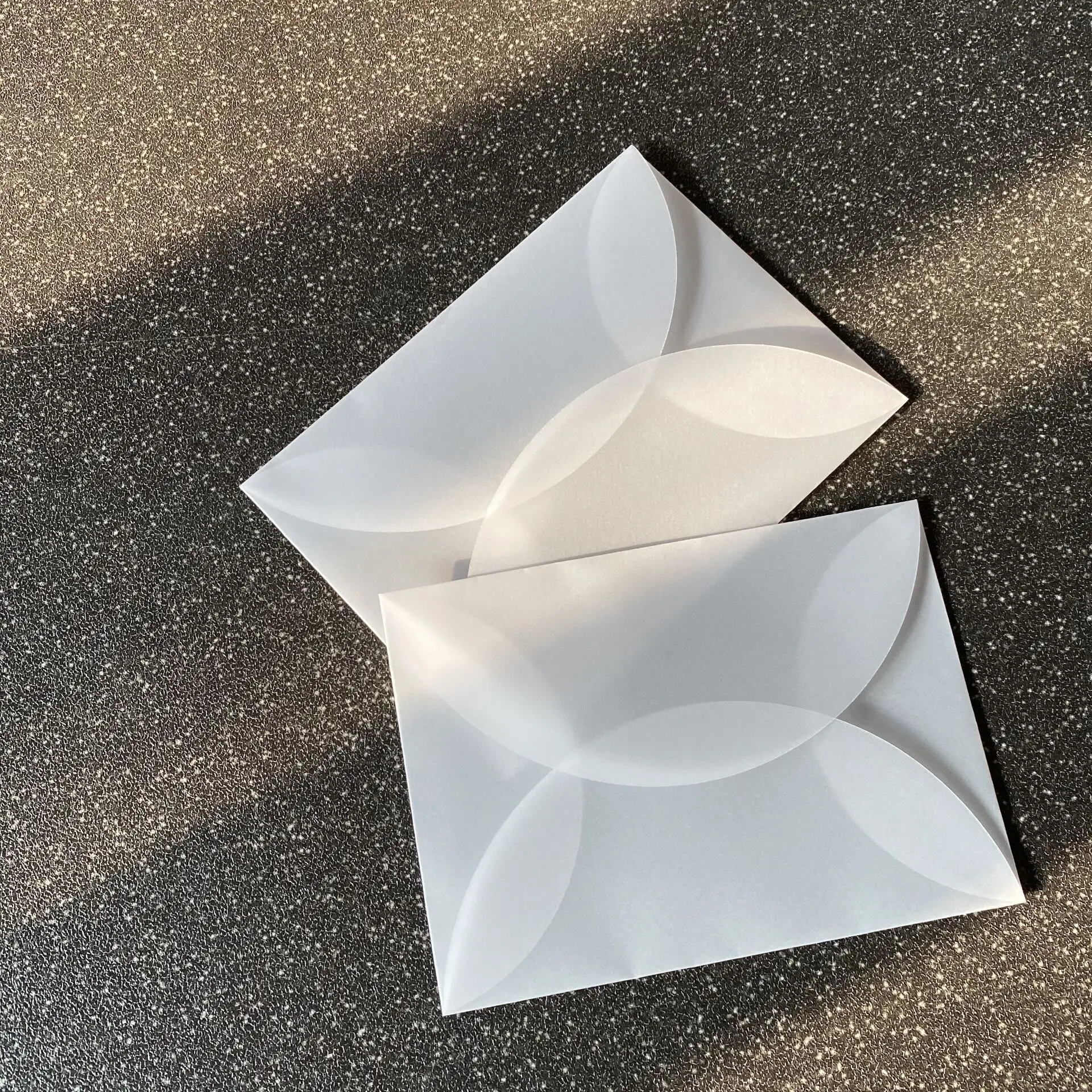 10 шт. многоразмерные полупрозрачные конверты из серной кислоты используются для