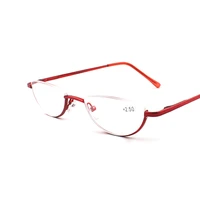 readers reading glasses women half frame magnifier glasses eyeglasses prescription for men