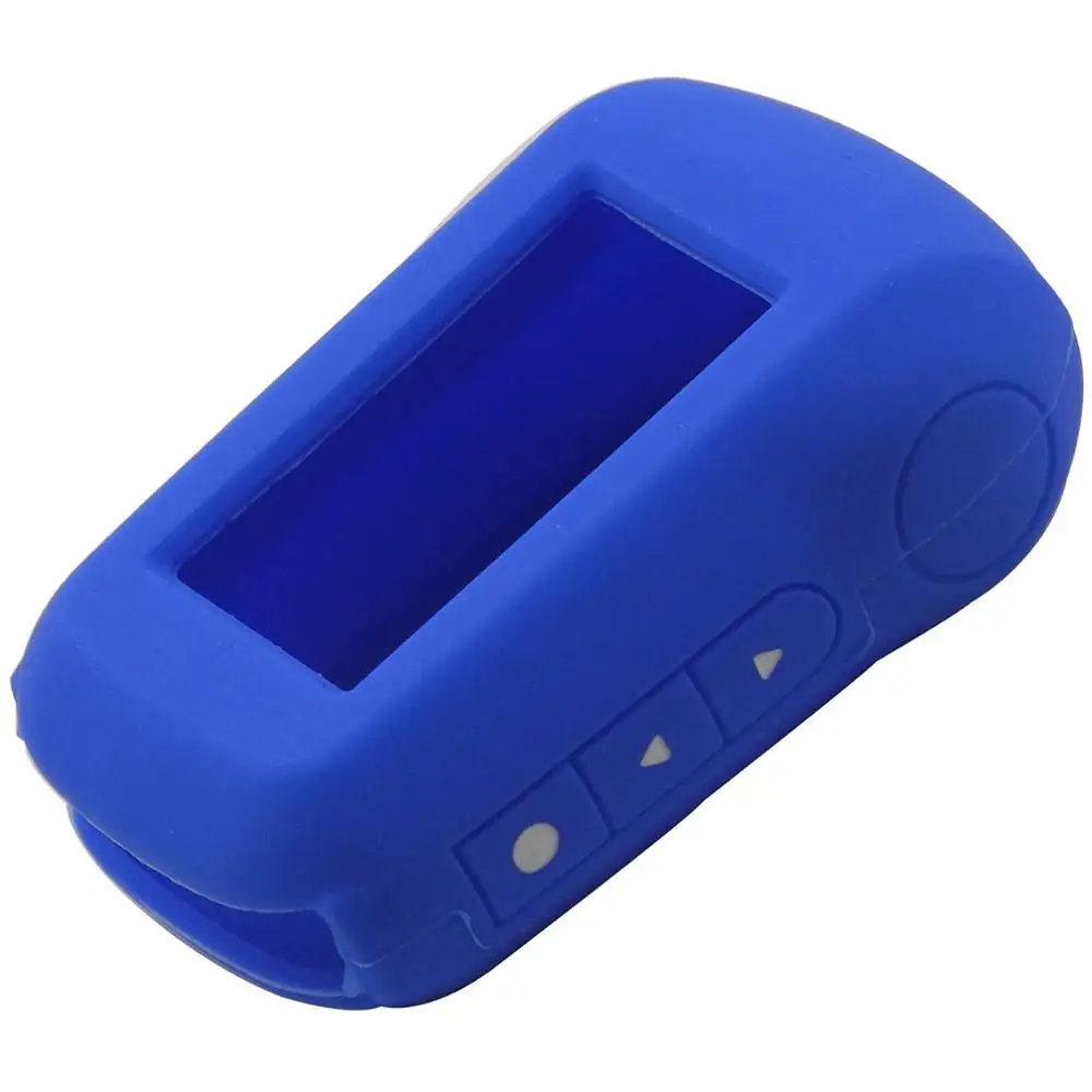 

Чехол для ключей jingyuqin для Starline A92/A94/V62/A62/A64, силиконовый чехол для ключей, русская двусторонняя автомобильная сигнализация, ЖК-пульт дистанционного управления A92