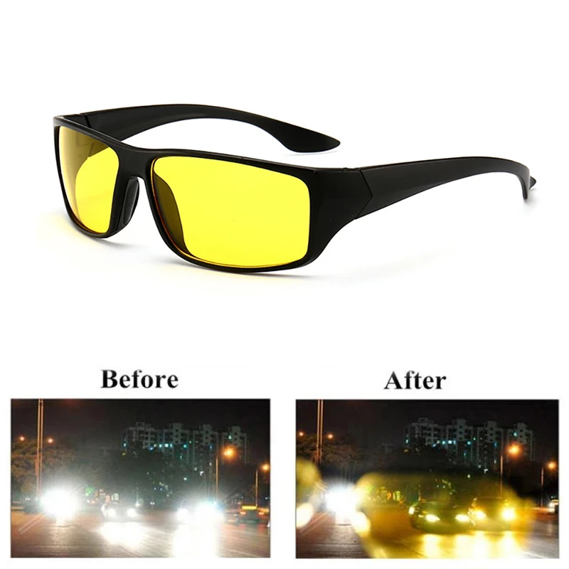 

Driving Anti-Glare Polarized Sunglasses Goggles Eyewear Night Vision Drivers Goggles Protective Man Glasses Interior Accessory