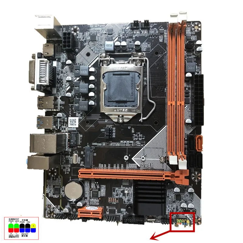 

Материнская плата B75 LGA 1155 M.2 NVME USB 3,0 SATA III, материнская плата DDR3 ОЗУ для компьютера Intel LGA 1155 I3 I5 I7 ЦП Xeon