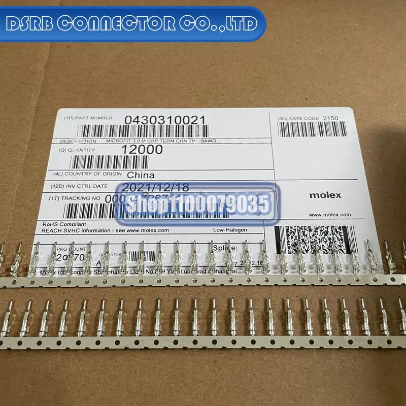 

12000 шт./партия, новые и оригинальные 43031-0021 430310021