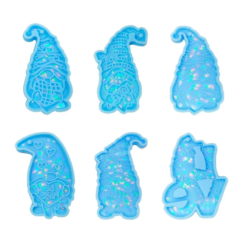 

Силиконовые формы в виде гнома из смолы, формы для подвесок из смолы для рукоделия, брелок, подвески, ювелирные изделия, подвеска