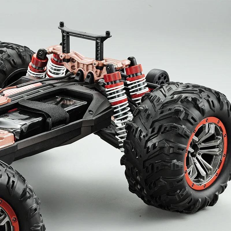 Фото Высокоскоростная радиоуправляемая машинка 85 км/ч, 2,4 ГГц, 4WD, масштаб 1:10, с бесщеточным двигателем, внедорожник для дрифта, подарок для мальчиков и детей №2