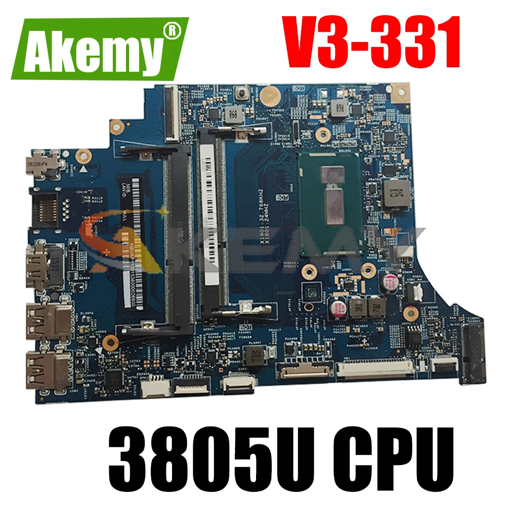 

For ACER Aspire V3-331 Pentium 3805U Notebook Mainboard 13334-1 SR210 DDR3 Laptop Motherboard