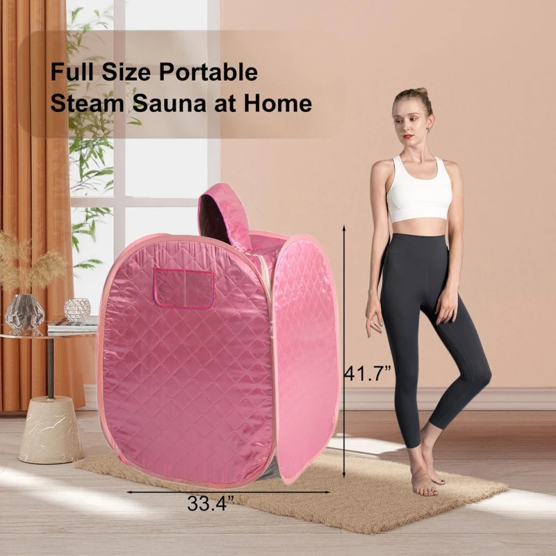 Портативная Складная Паровая сауна спа палатка с паровым отпаривателем