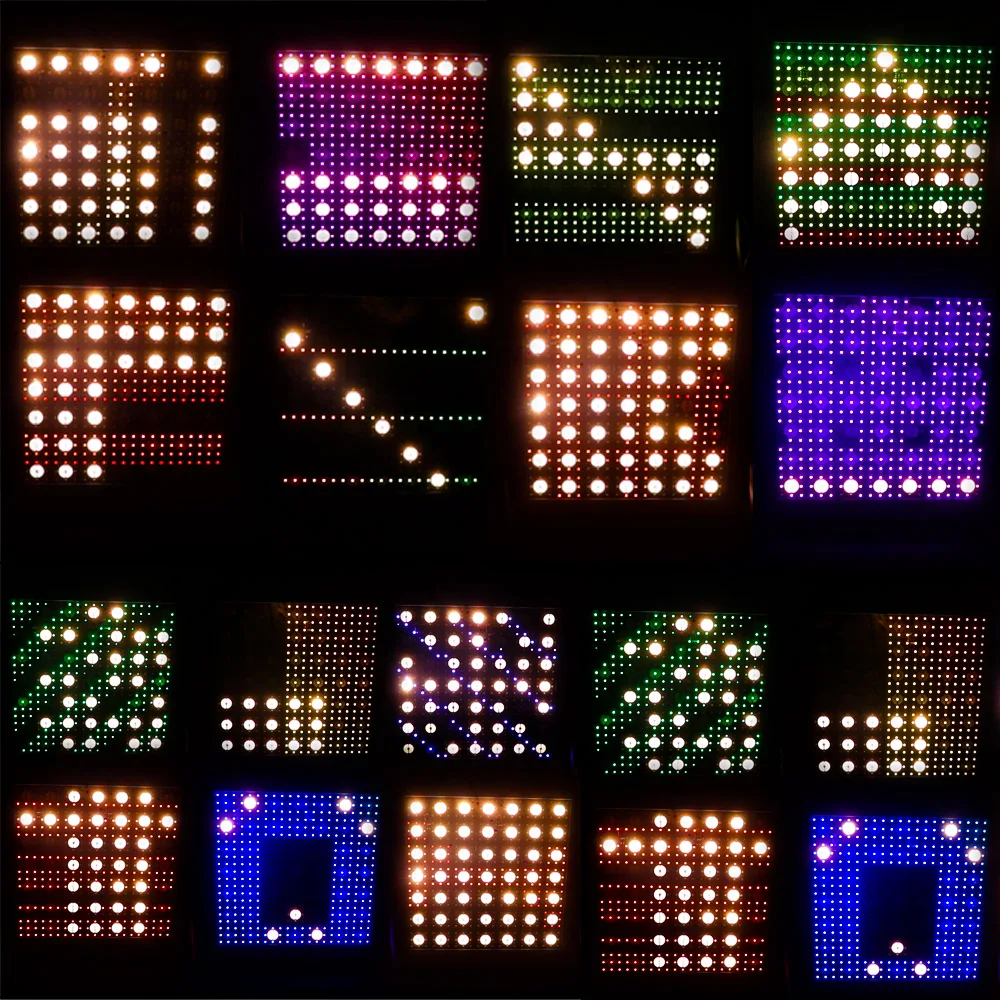 Фото 200 Вт 49 шт. Теплый луч + 441 шт. RGB аудитория DJ контроллер дискотека огни вечерние сценический луч теплый блиндер DMX512 сценический эффект освещения №4