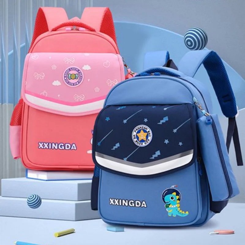 Girls Unicorn Boys Dinosaur Cartoon Lightweight Backpacks 2022 New Children Students Grades 1-6 Cute School Pen Bags Fashion Hot