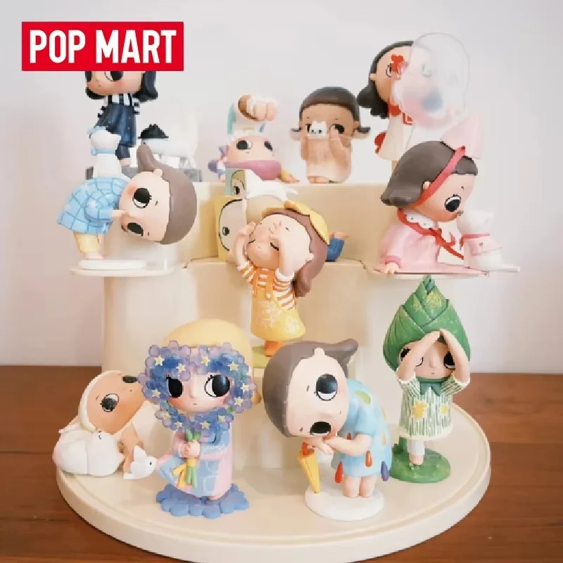 Фото Подлинная серия Popmart Nyota I Am The Seasons, слепая коробка, игрушки, милые фигурки героев, загадочная коробка, Коллекционная модель, игрушка в подарок №5