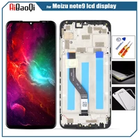for meizu note 9 lcd display screen touch digitizer assembly for 6 2 inch meizu note 9 m923h m923q m923c with frame replace