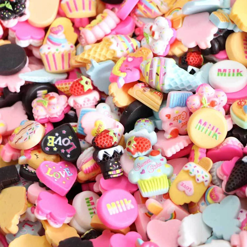 

Миниатюрный Кукольный домик, супермаркет, закуски, мини Полимерная еда для торта, кукольные кухонные аксессуары, 10 шт./комплект