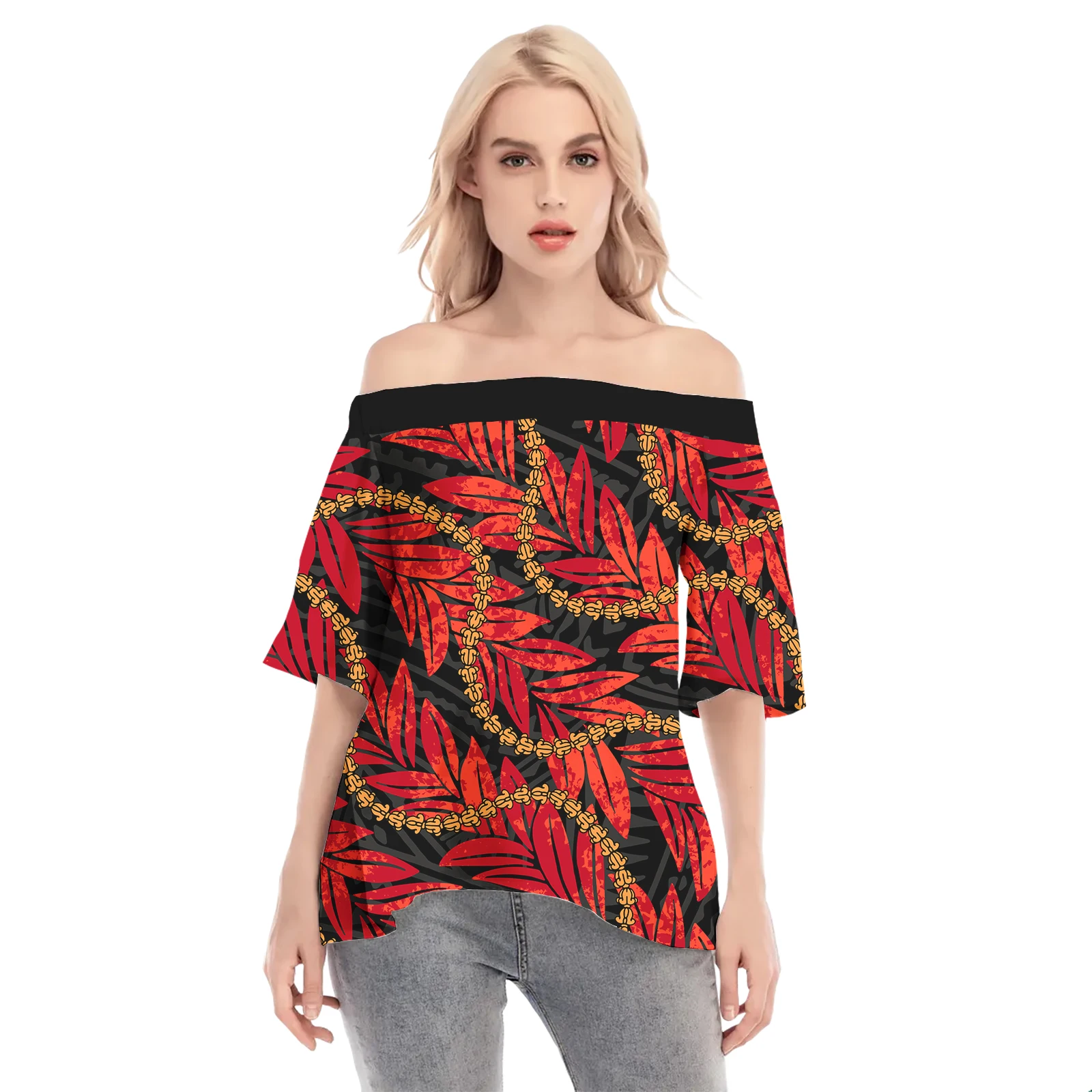 Полинезийские племенные Самоа Фиджи на заказ с принтом логотипа трендовые