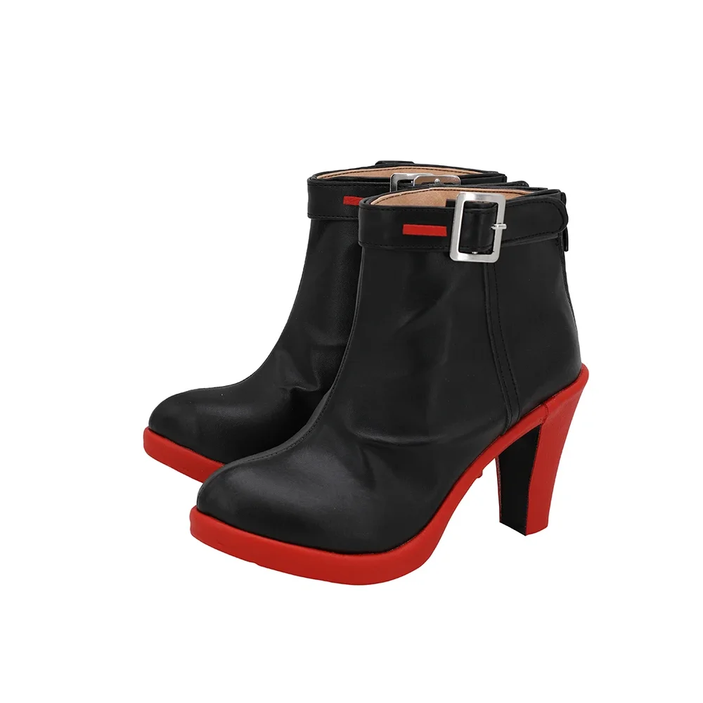 Сапоги для косплея Arknights LEIZI черные туфли на высоком каблуке индивидуальный заказ