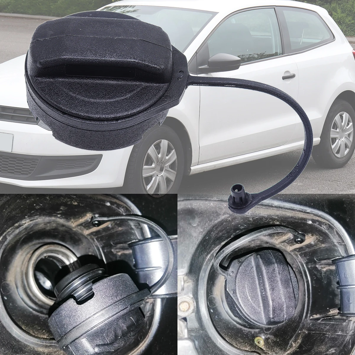 

For VW Golf Polo 6r Passat Audi A6 A8 Skoda Octavia Leon Seat Cordoba Fabia Fuel Filler Cap Tank Inner Cover Cap Petrol Diesel