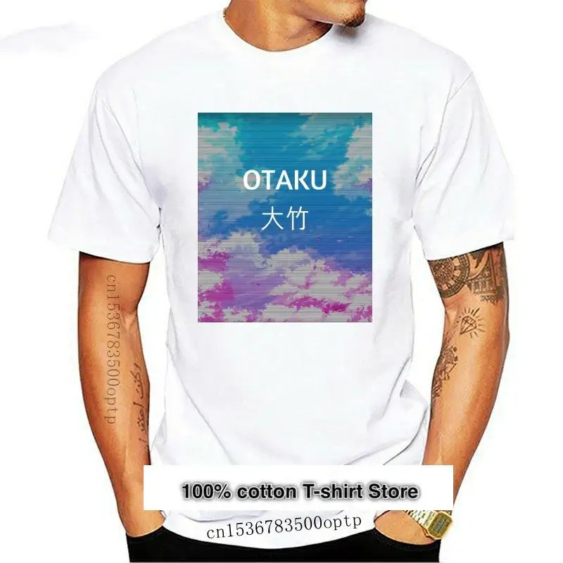 Ropa de hombre nueva, Vaporwave Otaku, subculture japonesa, camisa Charming