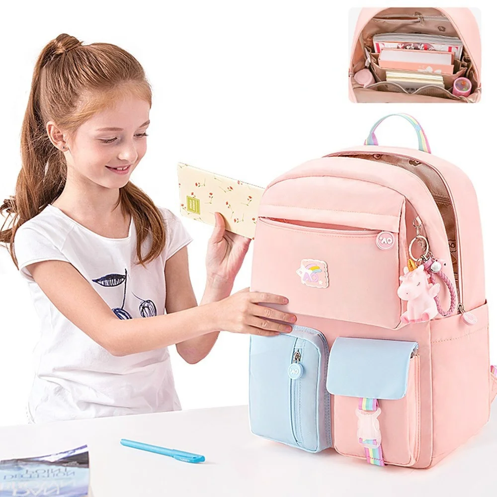 

waterproof Children School Bags for Girls Primary school backpack Orthopedic school Backpack schoolbag kids Mochila Infantil