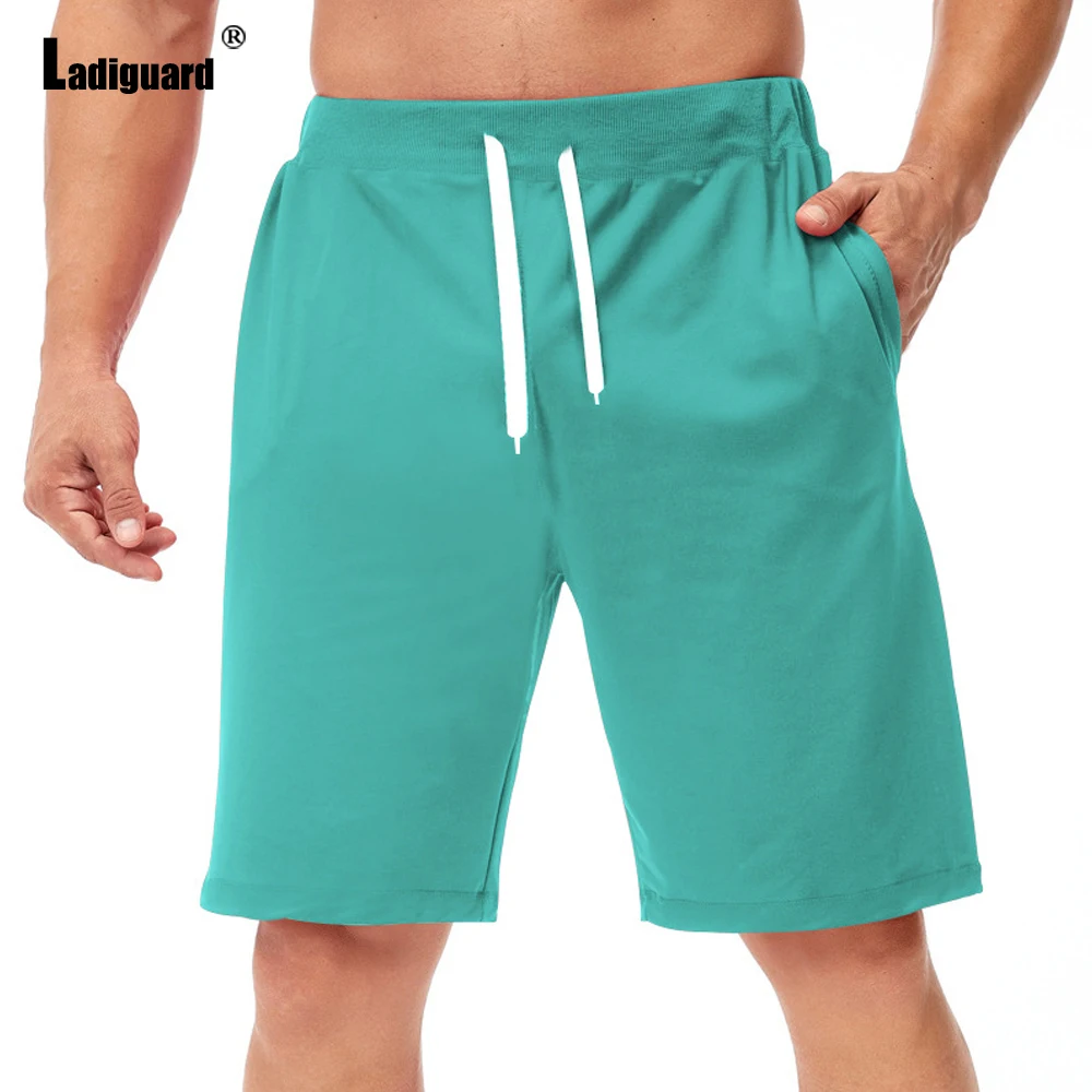 

Plus Size 3xl Men Fashion Leisure Shorts Sexy Mens Clothing 2022 Summer New Blue Drawstring Shorts Male Casual Beach Half Pants