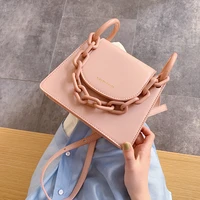fashion handbags women bags designer pu leather ladies chain small shoulder crossbody bags female clutch handbags pink flap