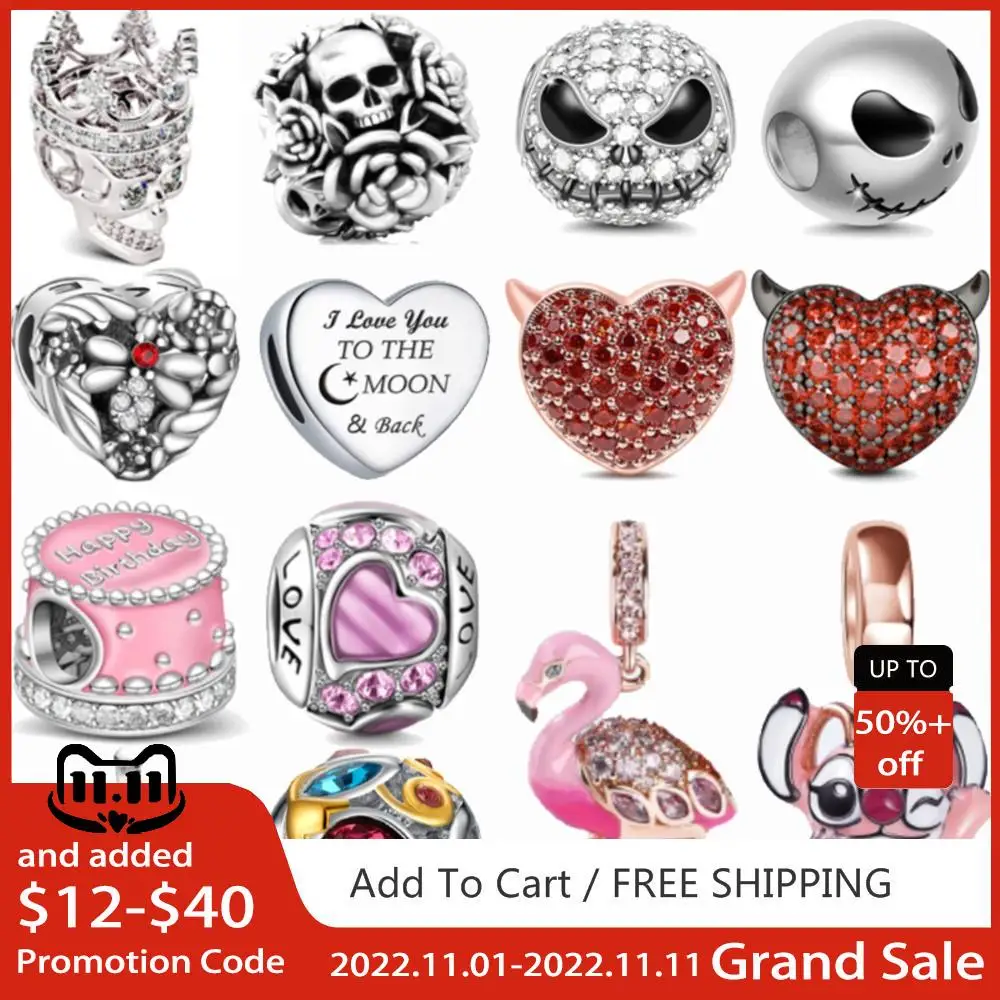 

925 Sterling Silver Love Family Mother Daughter Heart Split Pendant DIY Fine beads Fit Original Europe Charm Bracelet Jewelry