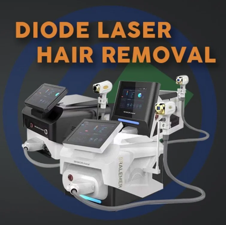 

Аппарат для безболезненного удаления волос диодным лазером с 3 длинами волны, 2000 Вт, 755, 808 нм