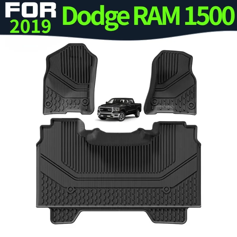 

Коврик для Dodge RAM 1500 2019, автомобильные коврики, аксессуары из ТПЭ, легкая очистка, защита, всепогодная водонепроницаемая