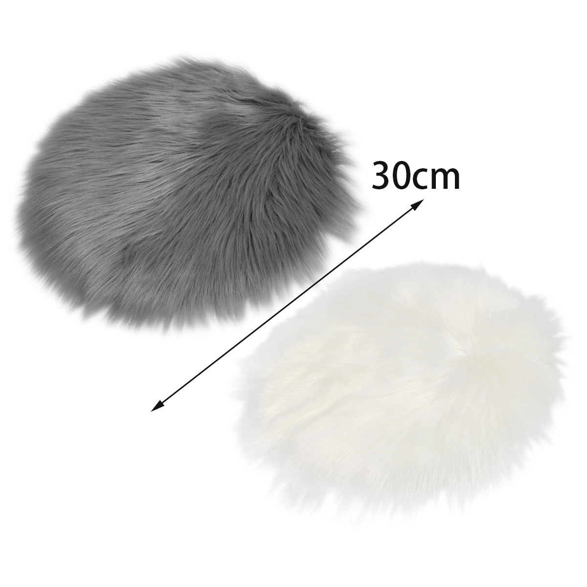 Высококачественные Сверхмягкие моющиеся блестящие шерстяные коврики 4-в-1 из