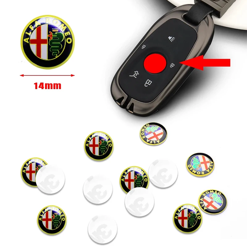 Алюминиевые металлические автомобильные наклейки для Alfa Romeo Giulietta GT 159 147 156 Mito Brera