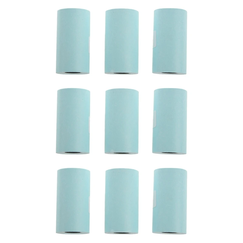 

9 Rolls Printing Sticker Paper Photo Paper For Mini Pocket Photo Printer Paperang P1 P2 Bill Receipt Papers