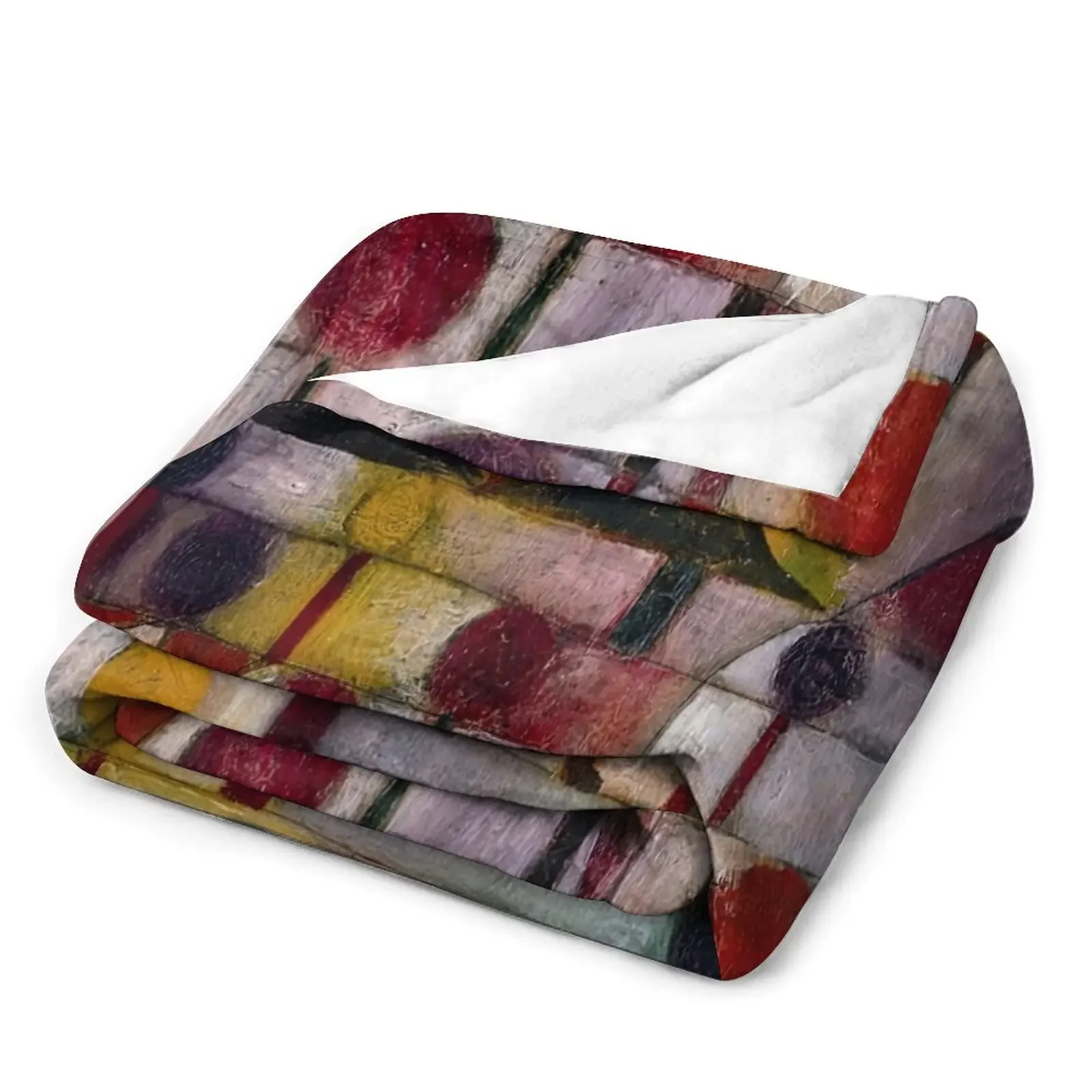 Kamel (в ритме. Baumlandschaft) Paul Klee Роскошное дизайнерское одеяло для дивана тонкие