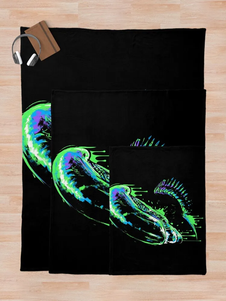 Одеяло Colorul Xenomorph для декоративного дивана мягкие красивые постельное белье