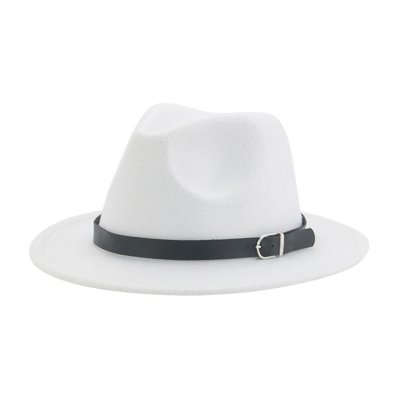 

Girl Hat Boys Hat Fedoras Hats for Women 52cm 54cm Solid Small Panama Jazz Caps Belt Dress Formal Outdoor New Sombreros De Mujer