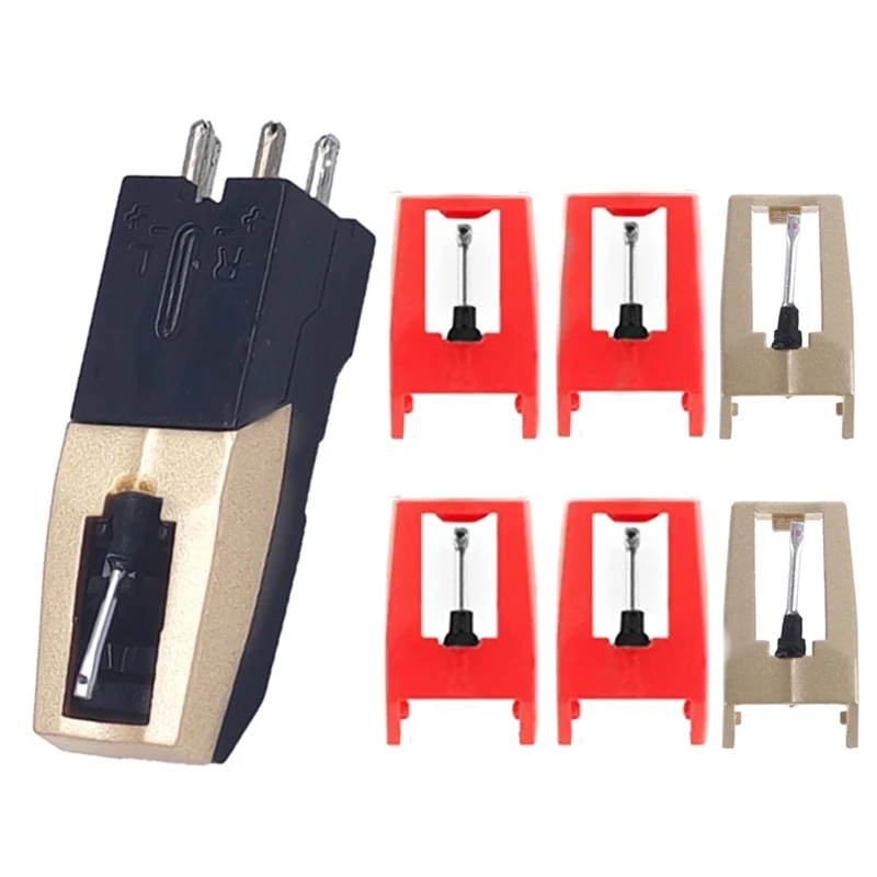 

7 шт./упаковка, граммофон с магнитным картриджем