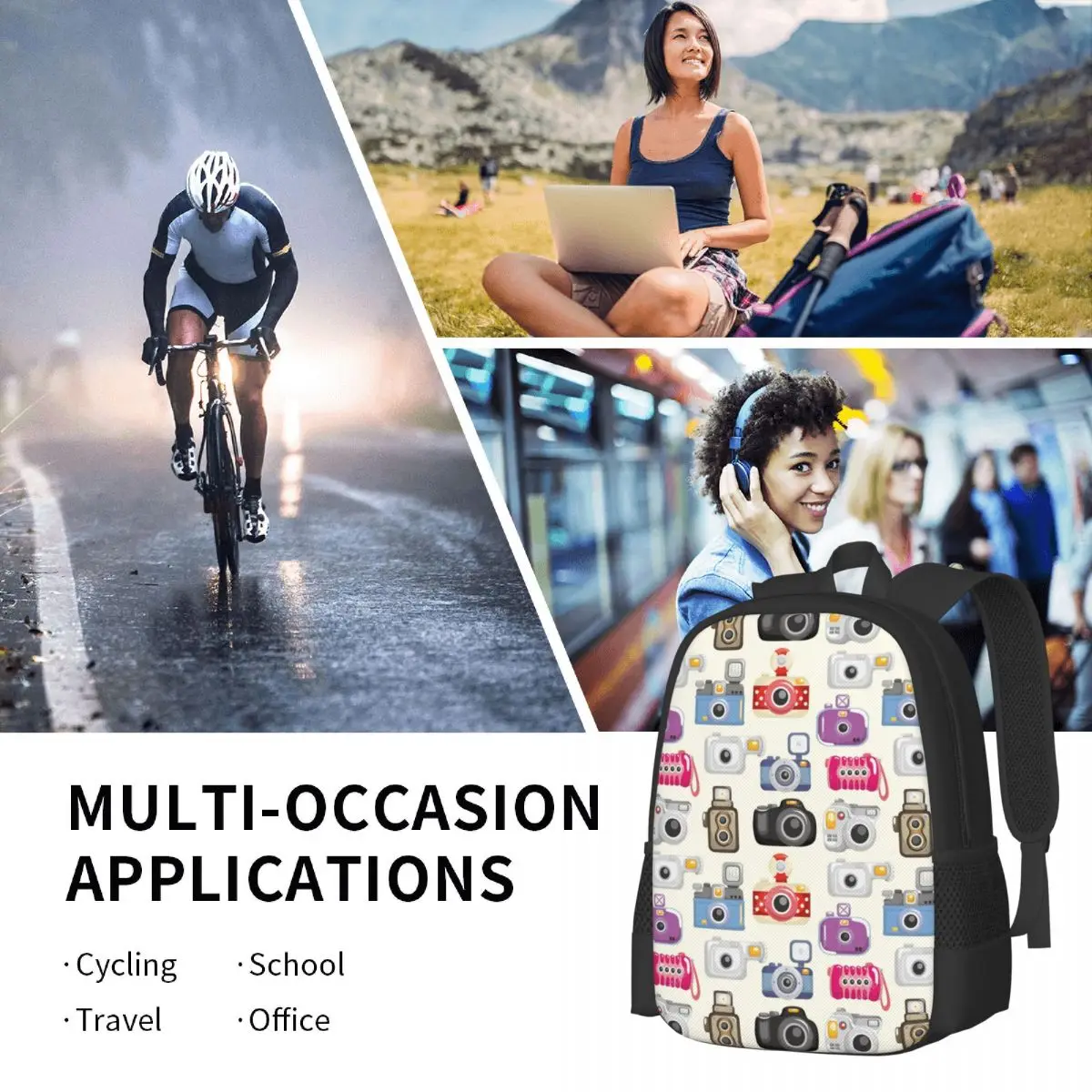 Рисунок 6 - Простой стильный школьный ранец