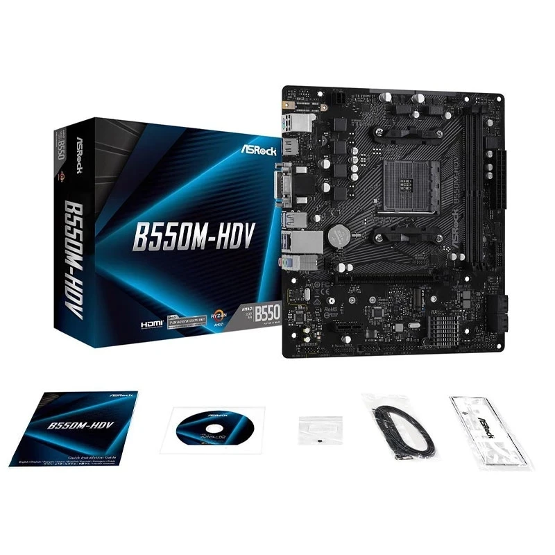 Плата asrock b550m hdv. Материнская плата ASROCK b550m-Hdv. Am4 ASROCK b550m-Hdv. ASROCK b550m-Hdv m2. B450m-Hdv r4.0.