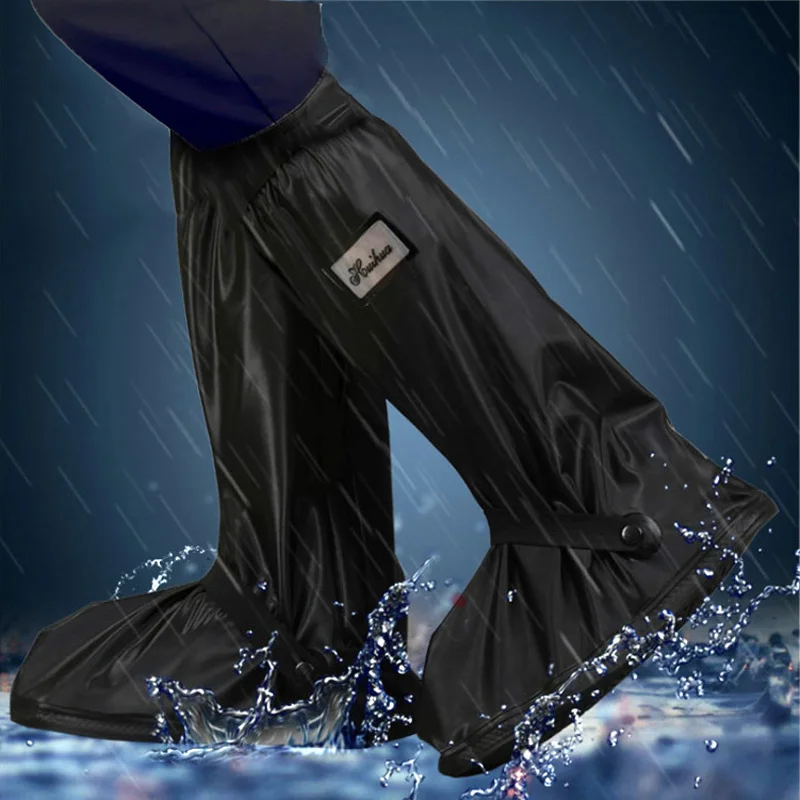 Outdoor Anti-slip Covers for Shoes Cover Rain Waterproof Galoshes Shoe Guard Cycling Overshoes Men Footwear Rubber Protector